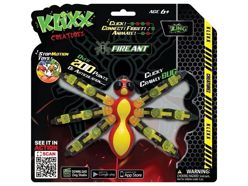 Klixx Creaturez – Tűzhangya figura