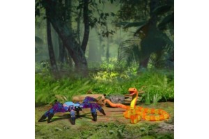 Klixx Creaturez Piton – mozgatható gyűjthető figura