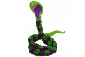 Klixx Creaturez Kobra – mozgatható, kattogtatható figura