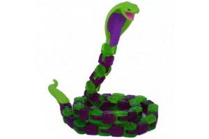 Klixx Creaturez Kobra – mozgatható, kattogtatható figura
