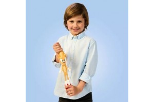 Goo Jit Zu Arany Sonic nyújtható akciófigura