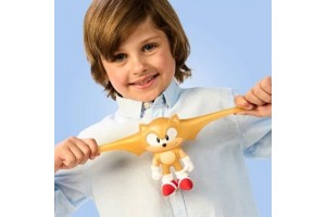 Goo Jit Zu Arany Sonic nyújtható akciófigura