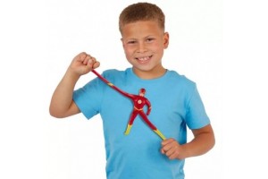 Stretch Mini Flash nyújtható akciófigura - Villám