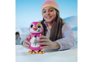 Silverlit Csupaszív Pingvin – rózsaszín, interaktív figura