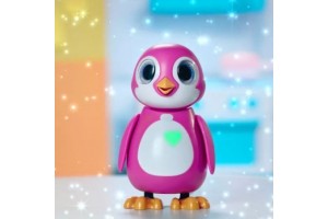 Silverlit Csupaszív Pingvin – rózsaszín, interaktív figura