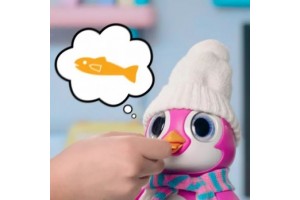 Silverlit Csupaszív Pingvin – rózsaszín, interaktív figura