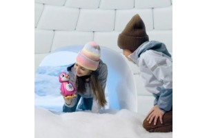 Silverlit Csupaszív Pingvin – rózsaszín, interaktív figura