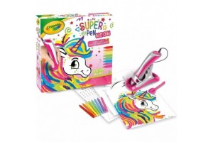 Crayola Művésztoll készlet neon zsírkrétákkal