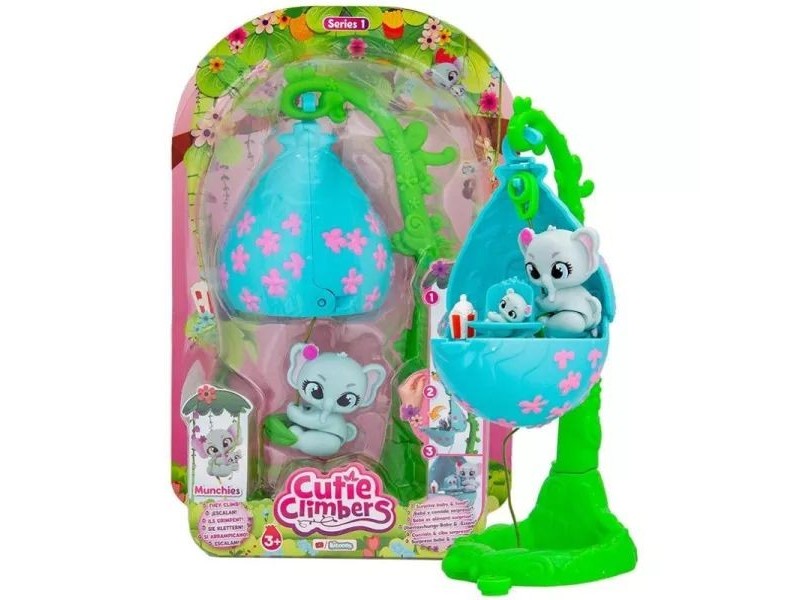 Cutie Climbers Nasifalók elefánt játékszett