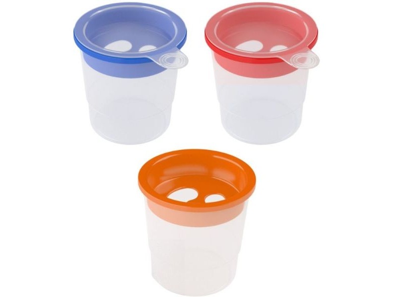 ICO Süni ecsettál fedéllel, 12 cm