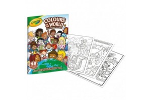 Crayola Sokszínű világ - színező és feladatok