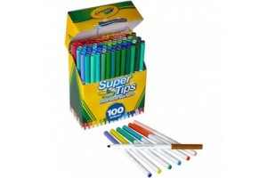 Crayola SuperTips 100 db kimosható filctoll készlet