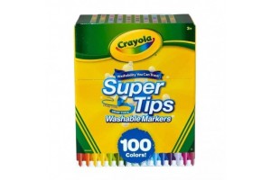 Crayola SuperTips 100 db kimosható filctoll készlet