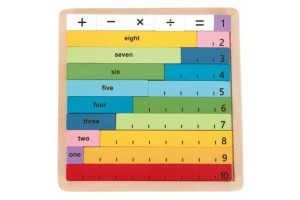 Tooky Toy: Számolni tanulok! fa oktatókészlet