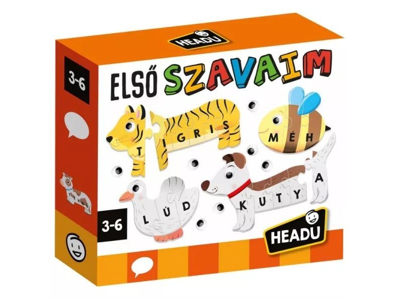 Headu Első szavaim illesztőjáték – magyar állatokkal