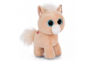 NICI Miss Cinnamon póni plüss 17 cm - barna, puha