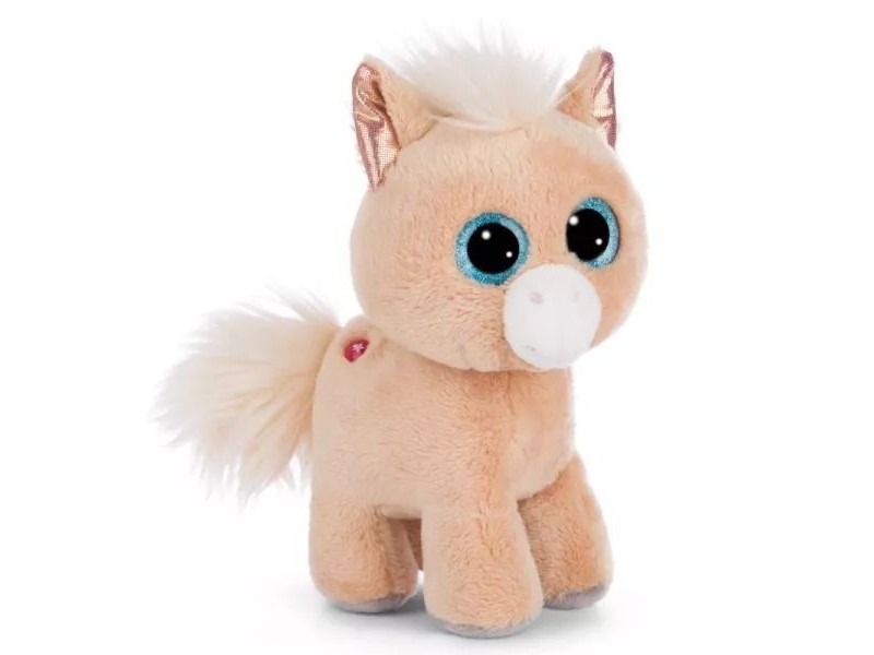 NICI Miss Cinnamon póni plüss 17 cm - barna, puha