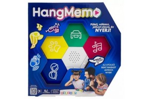 HangMemo társasjáték – interaktív hangmemória (130+ hang)