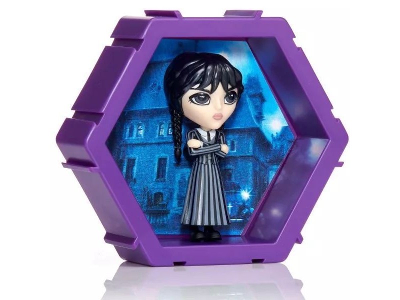 Wednesday Pods 4D figura – lentikuláris háttér, véletlenszerű