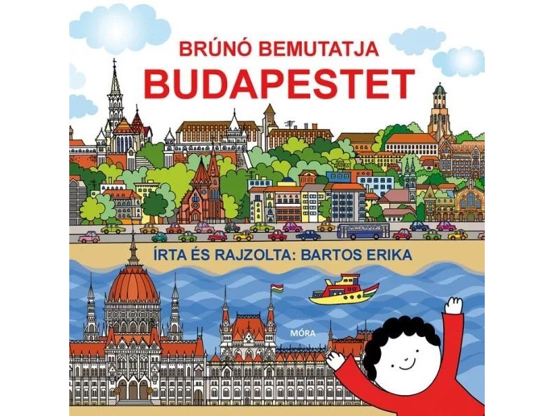Brúnó bemutatja Budapestet — borító
