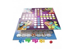 Trefl Disney hercegnők 2 az 1-ben társasjáték, kétoldalas tábla