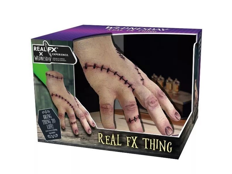 Wednesday: Izé — zöld kesztyű és telefontartó