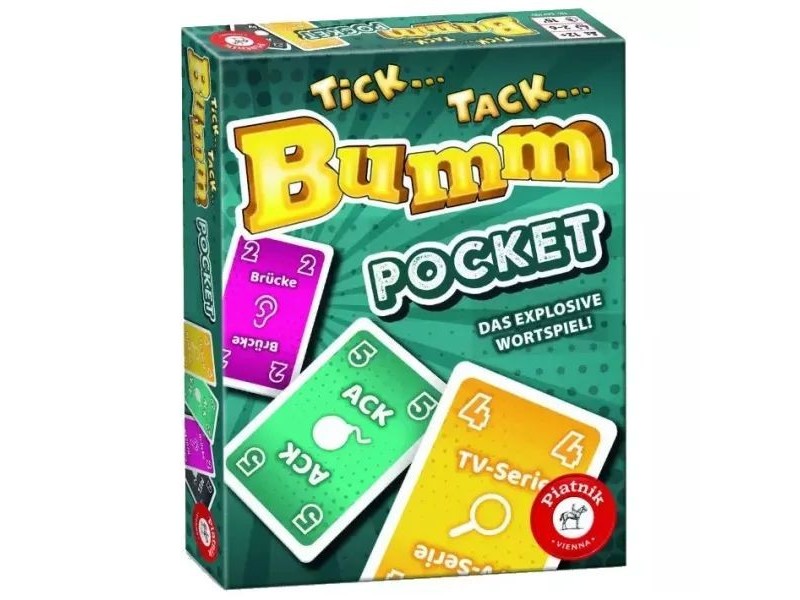 Tick Tack Bumm Pocket zsebes társasjáték