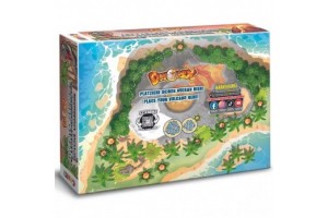 DinoRex Vulkánkitörés adventi kalendárium - figurák és vulkán