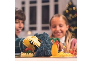 DinoRex Vulkánkitörés adventi kalendárium - figurák és vulkán