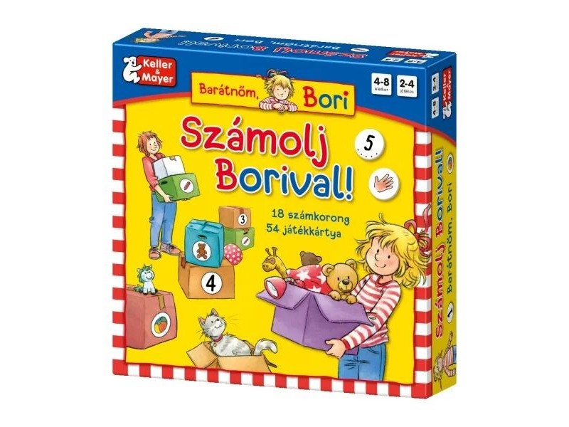 Számolj Borival! – számolós játék gyerekeknek