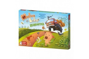 Malac és Liba: Betakarítás társasjáték (ill. Hajba László)