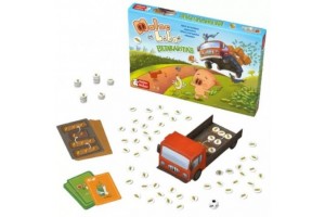 Malac és Liba: Betakarítás társasjáték (ill. Hajba László)