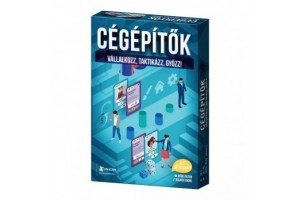 Cégépítők társasjáték borító — vállalkozói játék