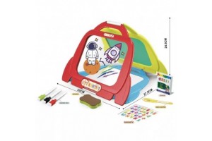 4 az 1-ben rajztábla 14 kiegészítővel