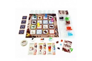 Coffee Rush társasjáték - hangulatos kávézó