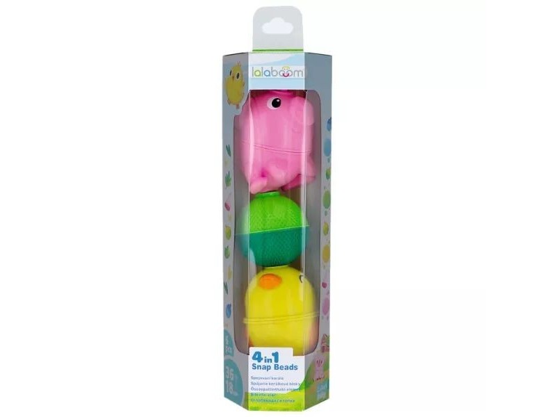 Lalaboom Montessori bébi fejlesztőjáték - farmállatok (6 db)