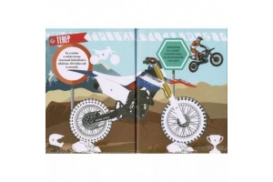 Óriás motorok - színező matricákkal