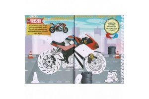 Óriás motorok - színező matricákkal