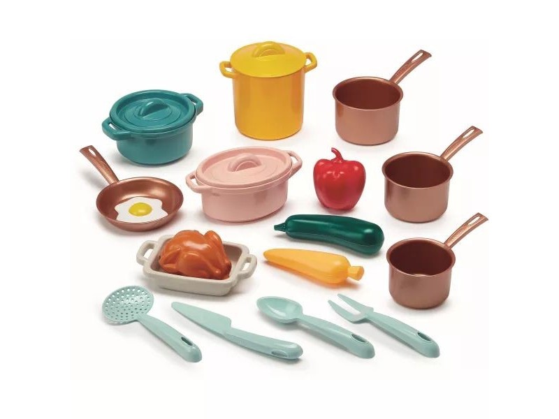 Écoiffier 20 db-os játék edénykészlet kiegészítőkkel