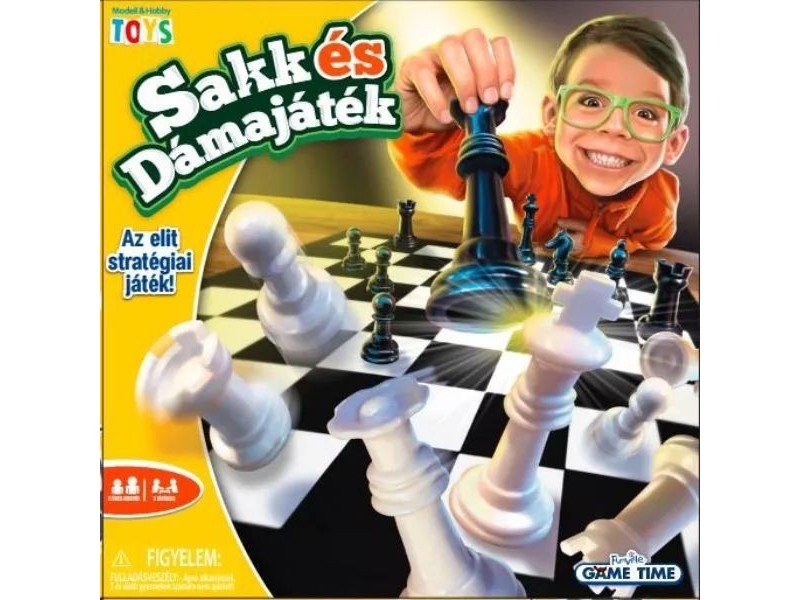 Sakk és dámajáték - családi klasszikus