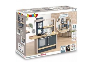 Smoby Tefal Evolutive interaktív játékkonyha - 31 db