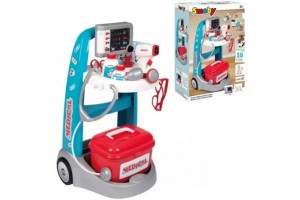Smoby elektromos orvosi kocsi játékszett