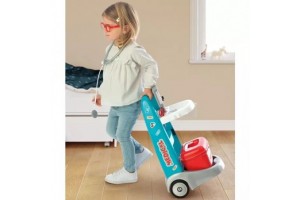 Smoby elektromos orvosi kocsi játékszett