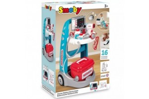 Smoby elektromos orvosi kocsi játékszett