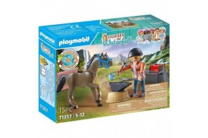 Playmobil Ben patkolókovács és Achilles 71357 – játék