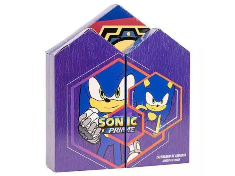 Sonic Prime adventi kalendárium, gyerek ajándék