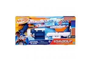 Nerf sarkvidéki szivacslövő fegyver kiegészítőkkel