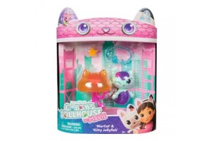 Sellőcica (MerCat) és Kitty medúza figura, 2 db