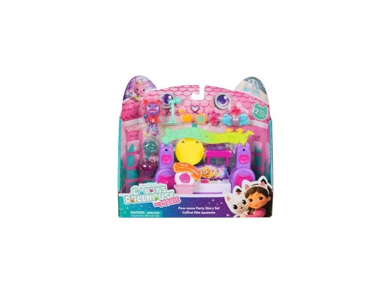 Gabi babaháza mozi - Mancs-party játékszett