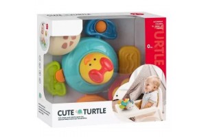 Tapadókorongos teknősbéka fürdőjáték (15 cm)